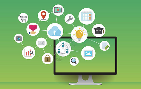 數(shù)據(jù)安全插畫(huà) 計(jì)算機(jī)軟件技術(shù)開(kāi)發(fā)與銷(xiāo)售的新視角